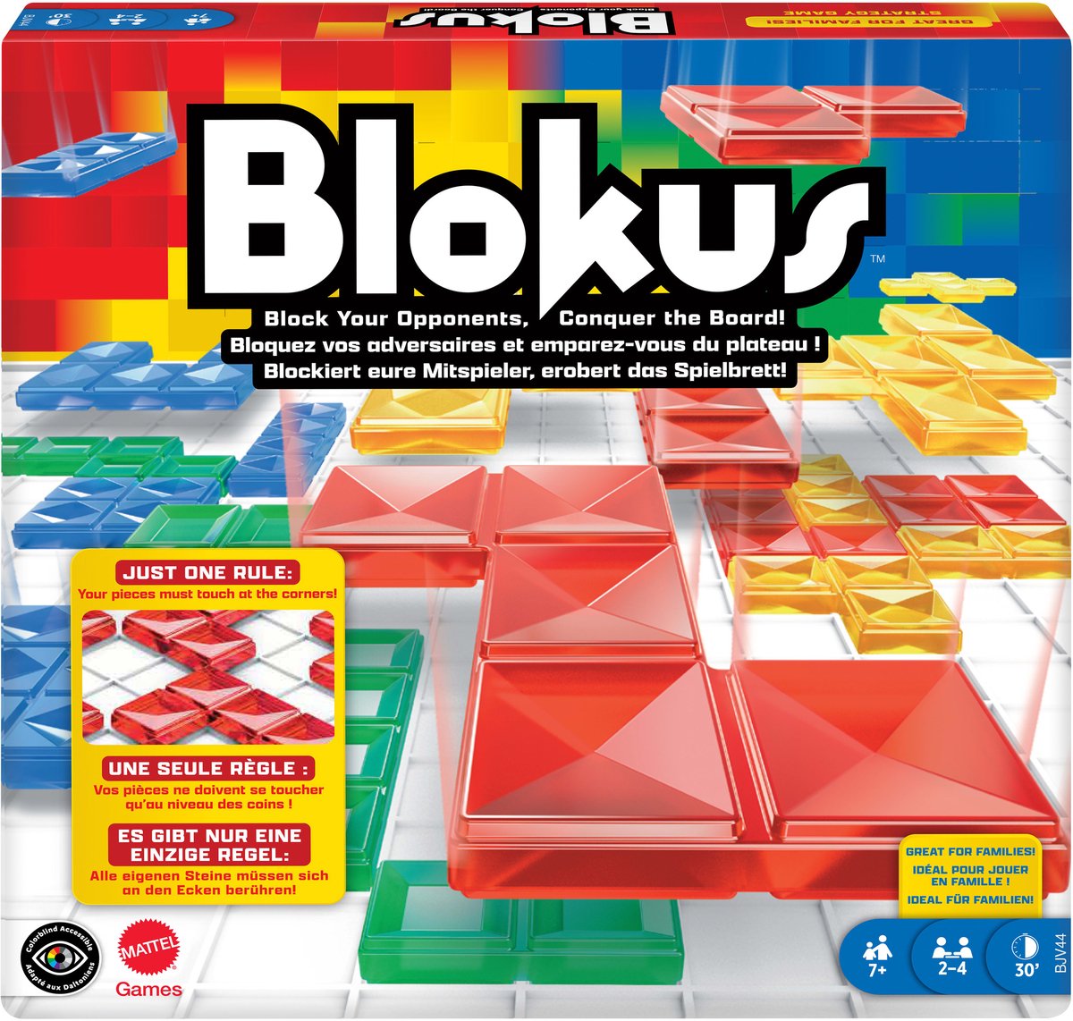 Mattel games blokus - familie bordspel