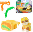Paw patrol - de dino film - rubble dino-gereedschapsset, actiefiguur van 5 cm met koppelbare reddingstrailer en 2 verwisselbare gereedschappen