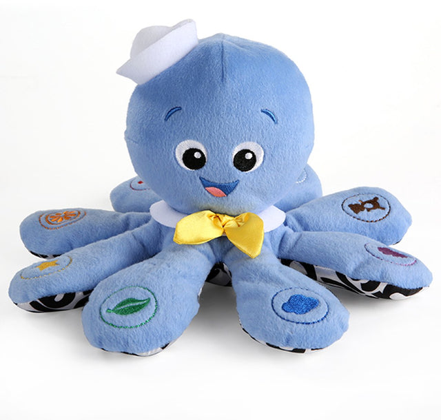 Baby einstein baby knuffel met geluid octoplush - - vanaf 3 maanden
