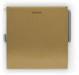 Brabantia renew wc rolhouder - met klep - hangend - zonder boren - warm gold
