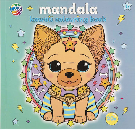 Creative craft group mandala kawaii kleurboek - 20 vellen