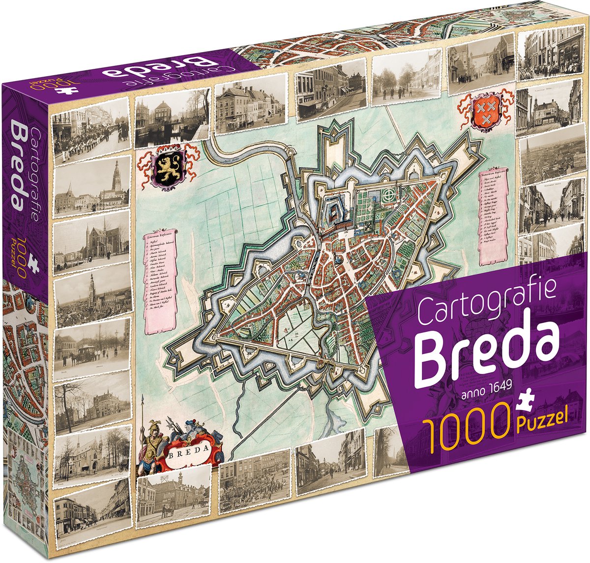 Tucker's fun factory cartografie breda (1000) - legpuzzel