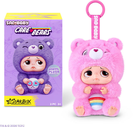 Starbox sad baby troetelbeertjes blind box sleutelhanger