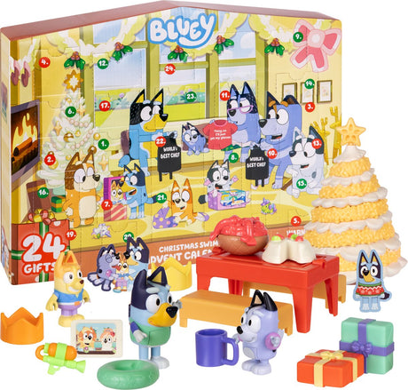 Moose bluey - bluey's adventskalender 2026 - 24 bluey verrassingen