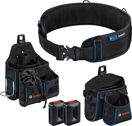 Bosch professional proclick kit 93 gereedschapsgordel - zwart