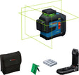 Bosch blauw bosch professional gll 80-33 g kruislijnlaser groen 3x360° 4x1.5v - 0601065500