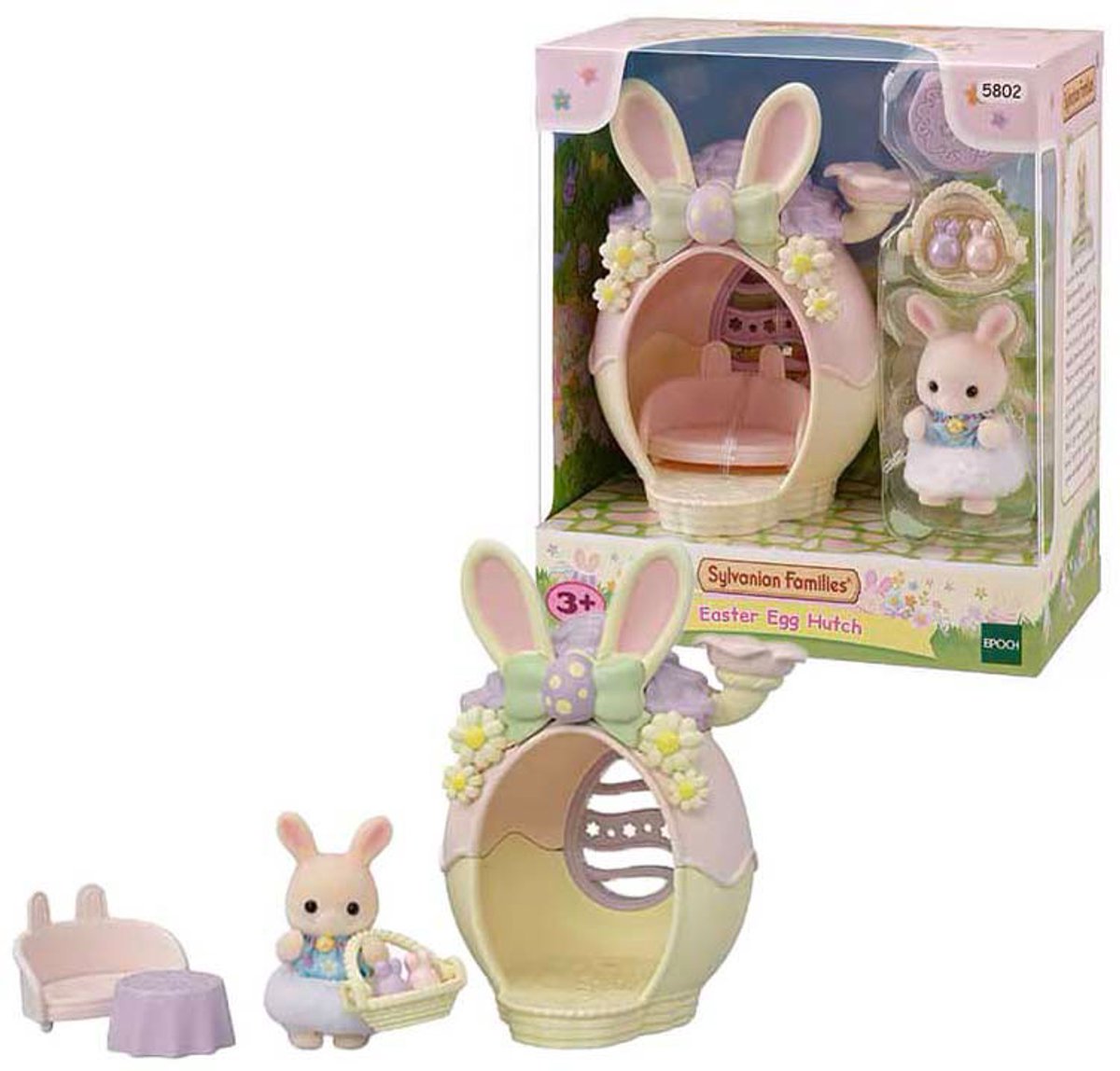 Sylvanian families 5802 paaseieren hut