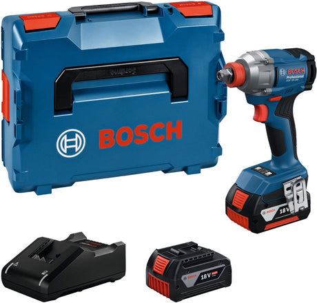 Bosch professional gdx 18v-285 accu slagmoersleutel 2-in-1 285nm 18v 4.0ah in l-boxx- 06019n2102