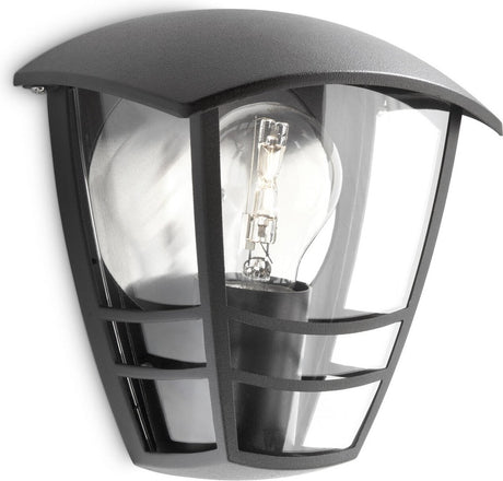 Philips creek buitenwandlamp - zwart