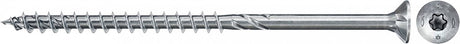 Fischer spaanplaatschroef powerfast ii 3,5x35 tx verzonken kop deeldraad blauw verzinkt (200)