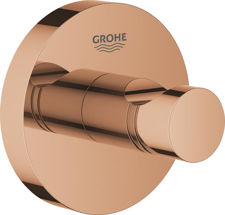 Grohe essentials handdoekhaak - rond - warm sunset (koper)