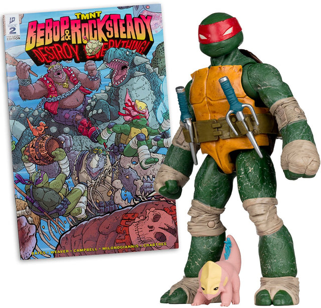 Mcfarlane teenage mutant ninja turtles page punchers action figure raphael 13 cm