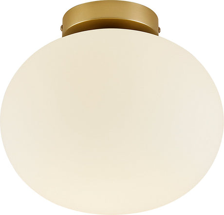 Nordlux alton 27,5-plafondlamp-e27-opaal glas messing
