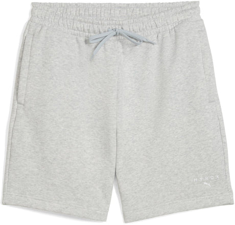 Puma sport shorts unisex x hyrox sweat short 527160 light gray heather-m