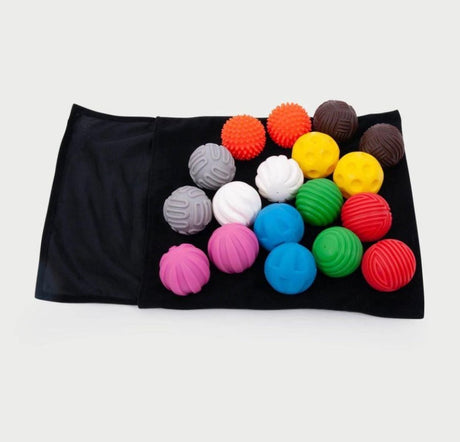 Tickit® geheugenspel met sensorisch ballen - set van 18 in tas