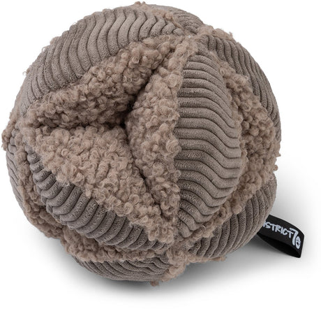 District 70 bobby – snuffelbal voor honden | stimuleert speurgedrag mentale uitdaging – taupe – large ø19 cm l
