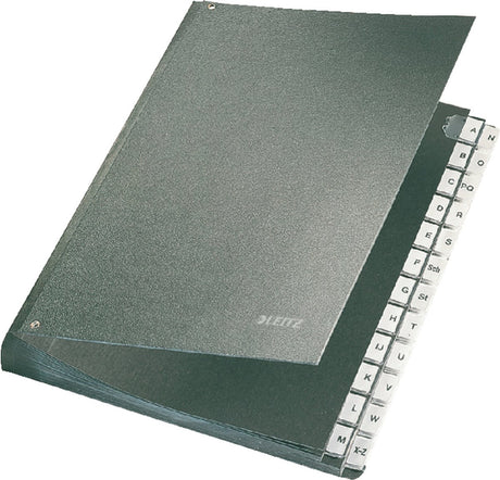 Leitz bureaumap karton - a-z tabs - a4 - zwart