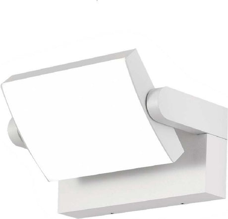 V-tac vt-11020-w led draaibare wandlamp - ip65 waterdicht - wit - 17w - 2520 lumen - 4000k