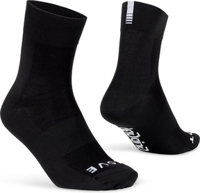 Gripgrab - lightweight sl performance zomer fietssokken 1 paar coolmax wielersport sokken regular cut - zwart - unisex 38-41