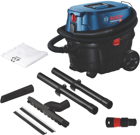 Bosch gas 12-25 pl professional - universele stofzuiger - zelfreinigende technologie - droog en nat - hepa h13 filter