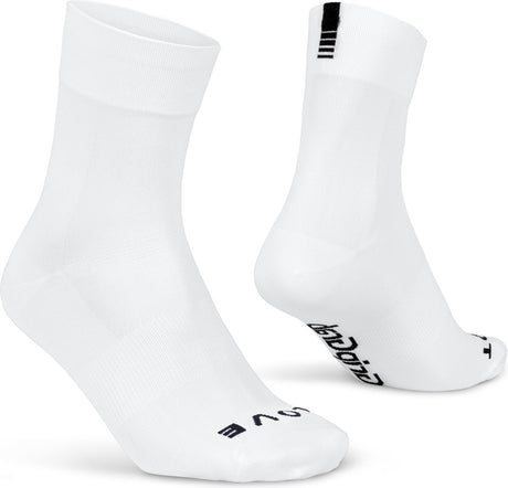 Gripgrab - lightweight sl performance zomer fietssokken 1 paar coolmax wielersport sokken regular cut - wit - unisex 44-47