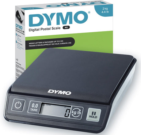 Dymo digitale postweegschalen | tot 2 kg capaciteit | 20 cm x 20 cm pakket- en verzendweegschaal
