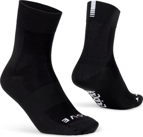 Gripgrab - lightweight sl performance zomer fietssokken 1 paar coolmax wielersport sokken regular cut - zwart - unisex - maat s (38-41)