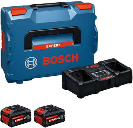 Bosch starterset exba18v-80 2-320 2x exba18v-80 en lader