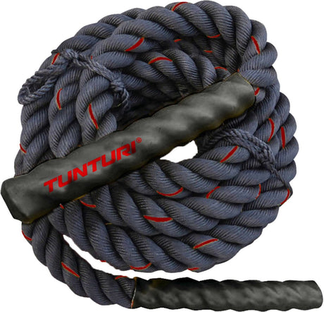 Tunturi battle rope - rope - fitness rope - fitness touw - 12 meter - incl. gratis fitness app