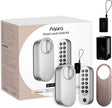 Aqara smart lock u200 kit - zilver - slim deurslot - vingerafdruk pincode - apple home key - bluetooth matter