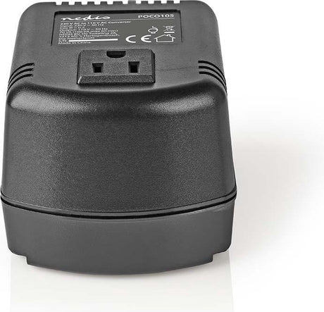 Nedis spanningsomvormer 70w – 230v naar 110v – geaarde stekker – voor amerikaanse stekker