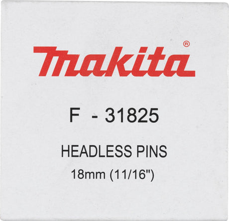 Makita f-31825 pin vk geg. 18mm