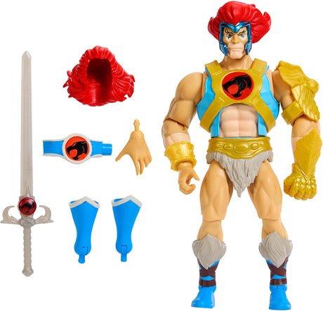 Masters of the universe mattel x thundercats action figure lion-o 14 cm action figuur