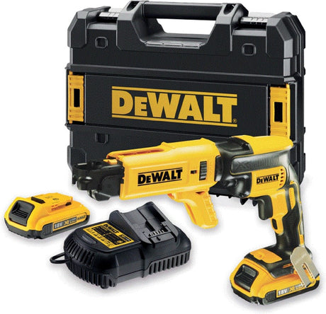 Dewalt dcf620d2k-qw accu-bandschroefmachine-set 18v