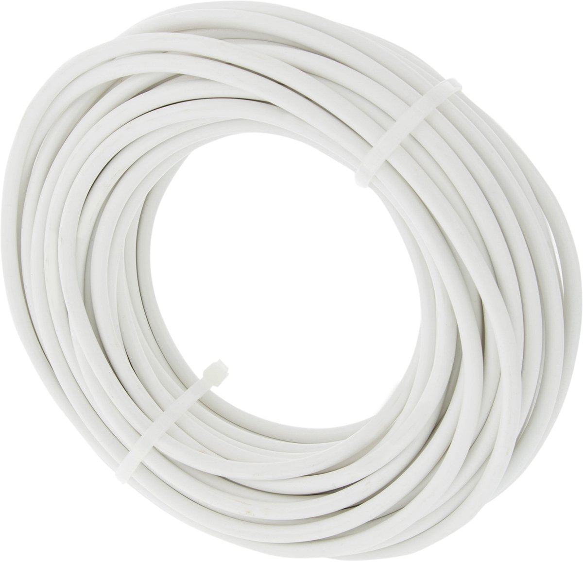 Q-link huishoudsnoer - vmvs - belastbaar tot 1200w - 2 x 0.75 mmâ² - 20 m - wit