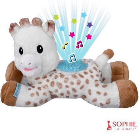 Sophie la girafe sophie de giraf lullaby light dreams knuffel - sterrenprojector - muziekfunctie met 15 melodieën - met volumeregeling - automatische uitschakeling - inclusief batterijen - 32x17x20 cm