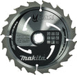Makita ø165mm asgat 20mm 16t cirkelzaagblad voor hout | mforce - b-31930