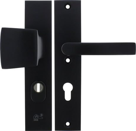 Starx duwergarnituur lang pc72 skg3 kerntrekbeveiliging aluminium zwart