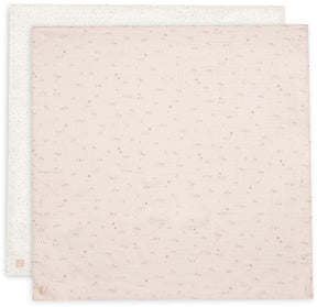 Jollein hydrofiele doek large - 115x115cm - pretty picnic - 2 stuks