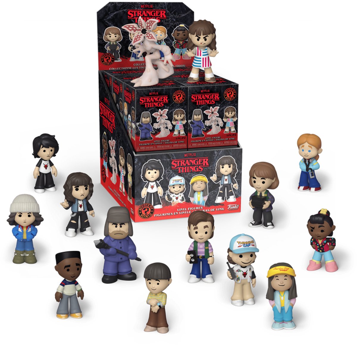 Funko mystery minis: stranger things