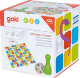 Goki xxl slangen en ladders in kubus bordspel
