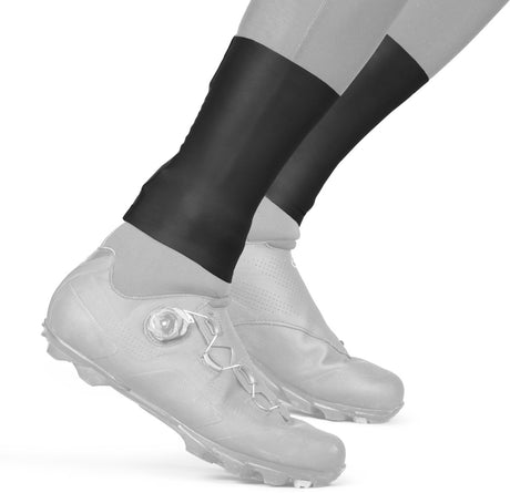 Gripgrab - aquaseal waterproof cycling gaiter waterdichte wielren overschoenen manchetten regen bescherming - unisex - zwart - maat l xl 42-45