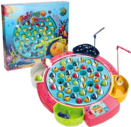 Jonotoys magnetisch visspel - 2-4 spelers