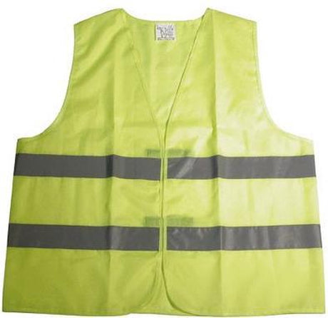 Dresco veiligheidshesje - reflecterend hesje - geel veiligheidsvest - maat xl