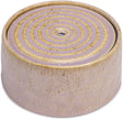 Designed by lotte drinkfontein kat jace - waterfontein kat - met filter - keramiek - roze - 20x20x10 cm - 1,05 l