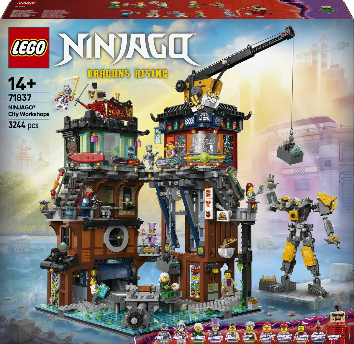 Lego 71837 ninjago city werkplaatsen