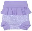 Swim essentials - zwemluier baby - lila - luipaardprint- neopreen