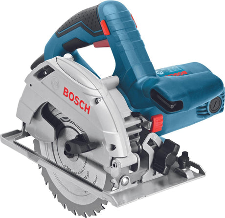 Bosch professional gks - 165 cirkelzaag - 1100 watt - 66 mm zaagdiepte - incl. zaagblad