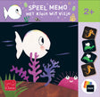 Clavis speel memo met klein wit visje. 2+