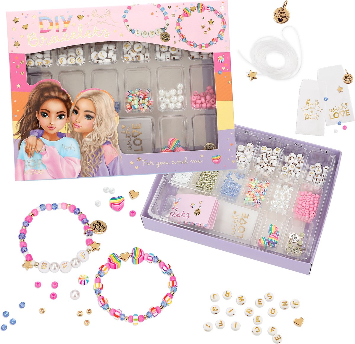 Topmodel depesche - diy armbanden - kralenset